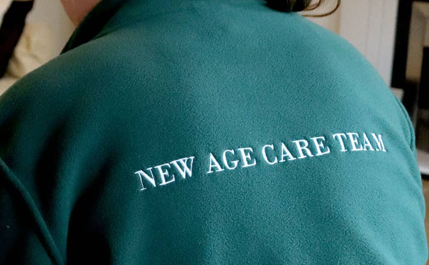 New Age Care Fleece jacket