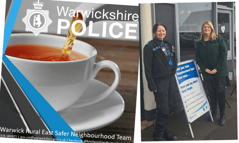 new Age Care personal with Warwickshire Police